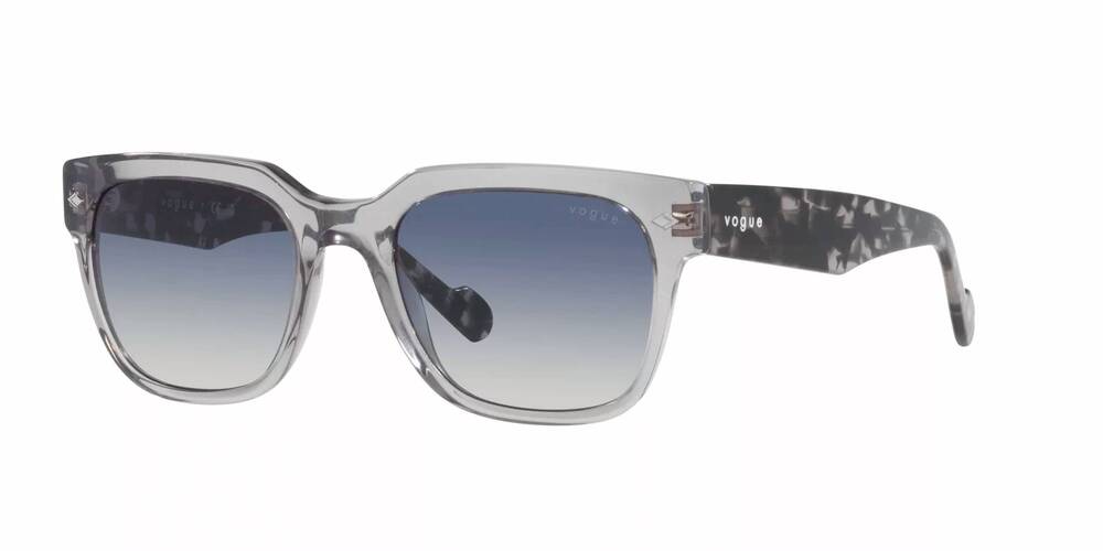 NEW VOGUE EYEWEAR women's vo 5490-s sunglasses in transparent smoke